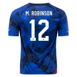 Miles Robinson #12 USMNT Camiseta de Visita Mundial 2022