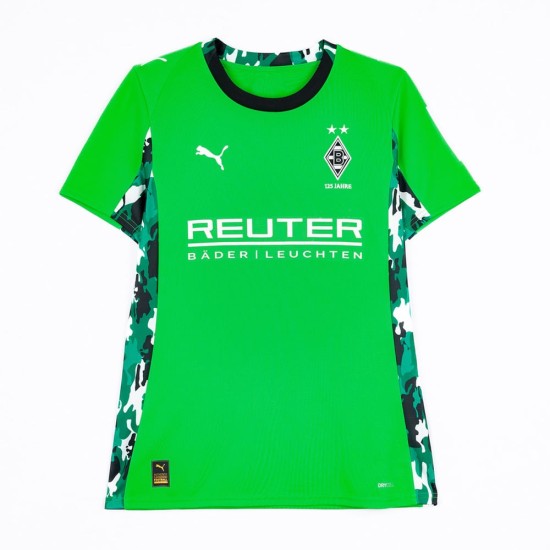 Camiseta Borussia Mönchengladbach 2025/26 Segunda Mujer Camiseta Borussia Mönchengladbach 2025/26 Segunda Mujer