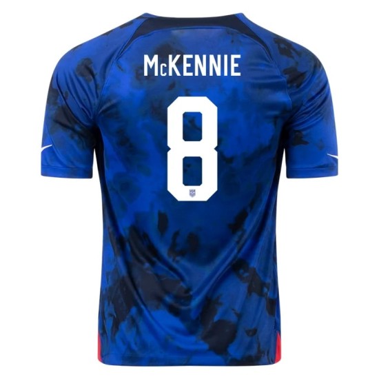 Weston McKennie #8 USMNT Camiseta de Visita Mundial 2022 Weston McKennie #8 USMNT Camiseta de Visita Mundial 2022
