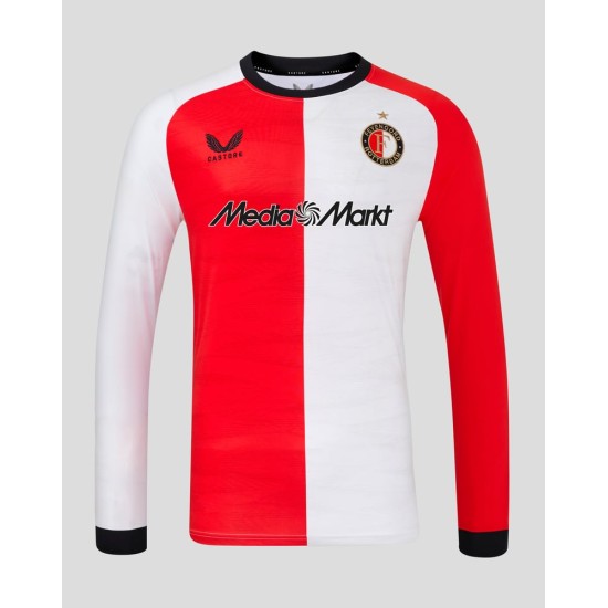 Camiseta de Manga Larga Local de Feyenoord 2024/25 para Hombres