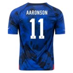 Brenden Aaronson #11 USMNT Camiseta de Visita Mundial 2022 Brenden Aaronson #11 USMNT Camiseta de Visita Mundial 2022