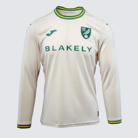 Camiseta de Manga Larga Tercera de Norwich City 2024/25 para Hombres