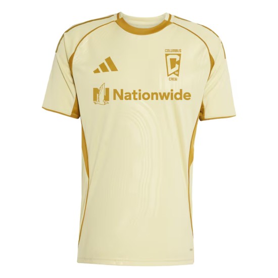 Camiseta Previa al Partido Tercera 2025 del Columbus Crew para Mujer - Amarilla