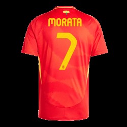Álvaro Morata #7 España Camiseta de Local EURO 2024