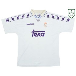 Hombre Camiseta retro local Real Madrid 1994/96 Hombre Camiseta retro local Real Madrid 1994/96