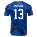 Alex Morgan #13 USMNT Camiseta de Visita Mundial 2022 Alex Morgan #13 USMNT Camiseta de Visita Mundial 2022