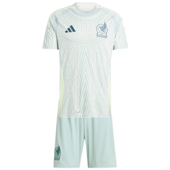 Camiseta+Pantalones Cortos Infantil México de Visita Copa América 2024 Camiseta+Pantalones Cortos Infantil México de Visita Copa América 2024