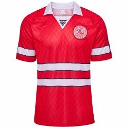 Camiseta Retro Dinamarca 88 Hombre