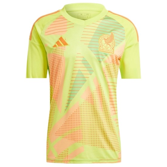 México Camiseta de Portero Amarilla Copa América 2024