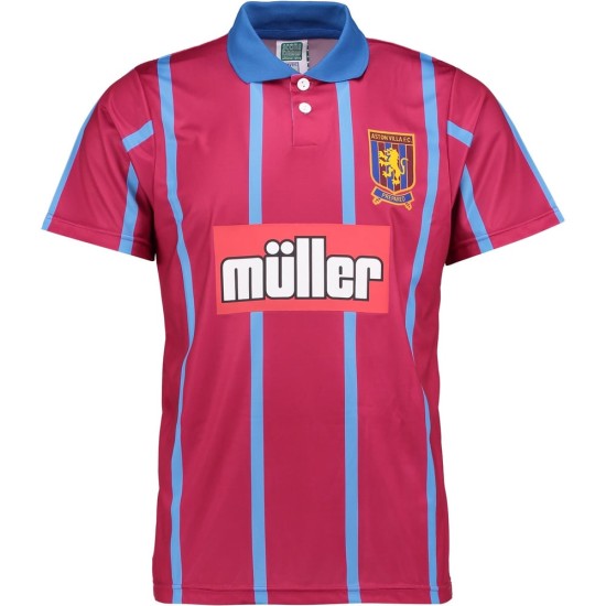 Camiseta Retro Aston Villa 1994 para Hombre