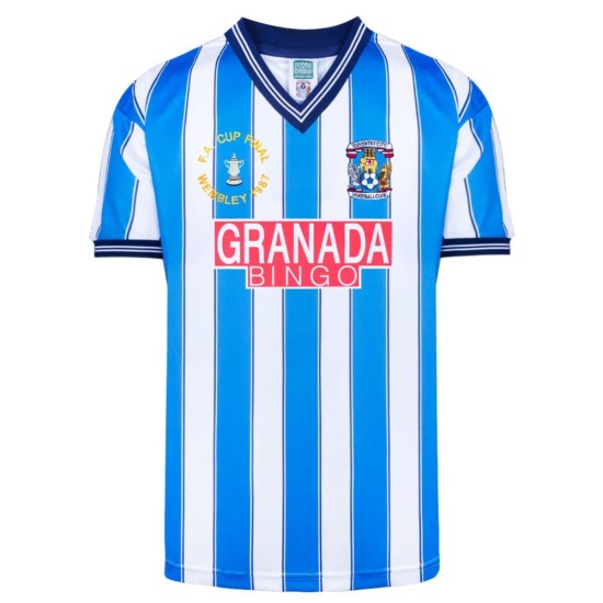 Camiseta Retro Final FA Cup 1987 de Coventry City de Hombre