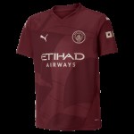 Camiseta de tercer lugar de niños Manchester City 2024/25