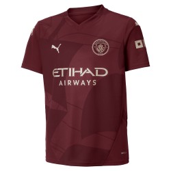 Camiseta de tercer lugar de niños Manchester City 2024/25