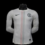 Hombre Chelsea 2025/26 Camiseta de Visitante Manga Larga