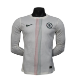 Mujer Chelsea 2025/26 Camiseta de Visitante Manga Larga