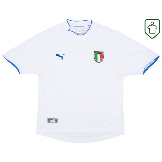 Camiseta retro visitante Italia 2003/04 para hombre Camiseta retro visitante Italia 2003/04 para hombre