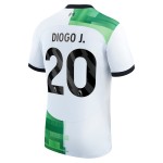 Camiseta Visitante Niño Diogo Jota #20 Liverpool 2023/24 Camiseta Visitante Niño Diogo Jota #20 Liverpool 2023/24