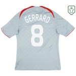 Camiseta retro visitante hombre Liverpool 2008/09 Gerrard #8