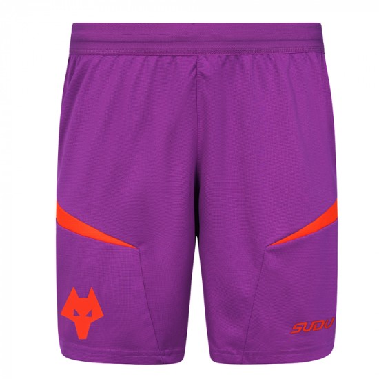 Pantalones cortos de tercera de mujer Wolverhampton Wanderers 2024/25 Pantalones cortos de tercera de mujer Wolverhampton Wanderers 2024/25