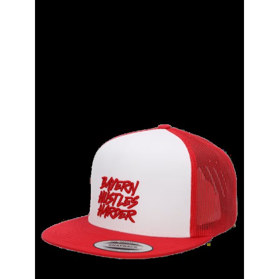 Gorra Trucker Snapback Hustles Harder Bayern Munich - Blanco Gorra Trucker Snapback Hustles Harder Bayern Munich - Blanco