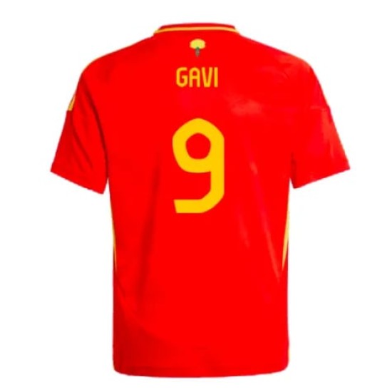 Camiseta de casa GAVI España 2024/25 para hombres