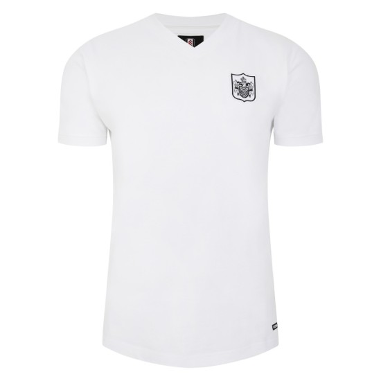 Mujeres Fulham 1959/60 Casa Retro Camiseta #10