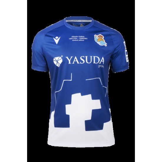 Camiseta Chillida de casa de mujer Real Sociedad 2024/25 Camiseta Chillida de casa de mujer Real Sociedad 2024/25