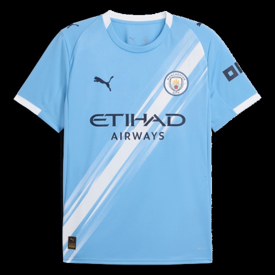Camiseta Local Manchester City 2025/26 Niño