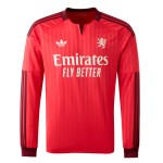 Camiseta Visitante Manga Larga Mujer OL 2026/27