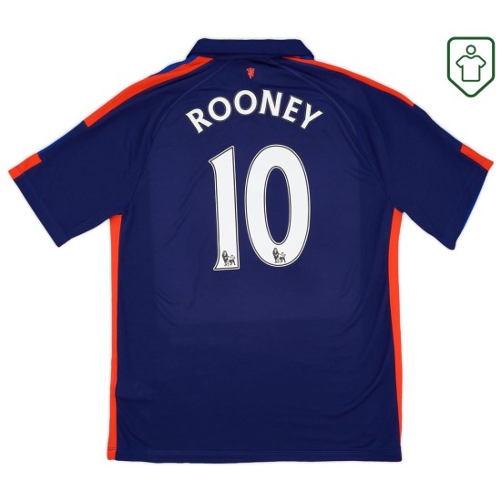 Camiseta retro tercera hombre Manchester United 2014/15 Rooney #10 Camiseta retro tercera hombre Manchester United 2014/15 Rooney #10