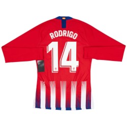 Camiseta de casa RODRIGO Atletico Madrid 2024/25 de manga larga para niños