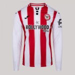 Camiseta Local Manga Larga Mujer Brentford 2025/26 Camiseta Local Manga Larga Mujer Brentford 2025/26