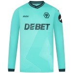 Mujer Camiseta de Manga Larga de Visitante Wolverhampton Wanderers 2025/26 Mujer Camiseta de Manga Larga de Visitante Wolverhampton Wanderers 2025/26