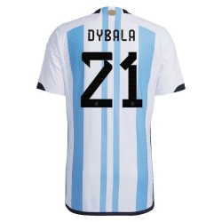 Paulo Dybala #21 Argentina Camiseta de Local Mundial 2022