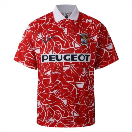 Camiseta Retro de Coventry City 1992/94 de Mujer Visitante