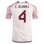 Edson Alvarez #4 México Camiseta de Visita Mundial 2022