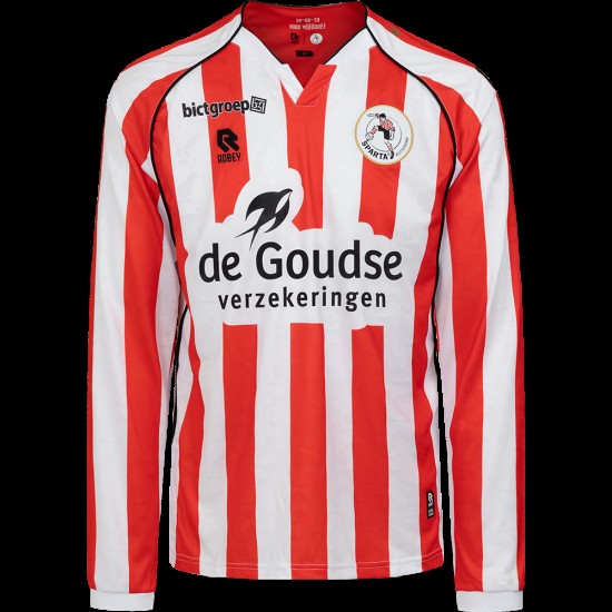Camiseta Manga Larga Local 2025/26 Hombre Sparta Rotterdam