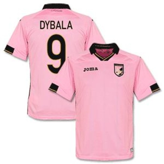 Camiseta de casa DYBALA Palermo 2014/15 para hombres Camiseta de casa DYBALA Palermo 2014/15 para hombres