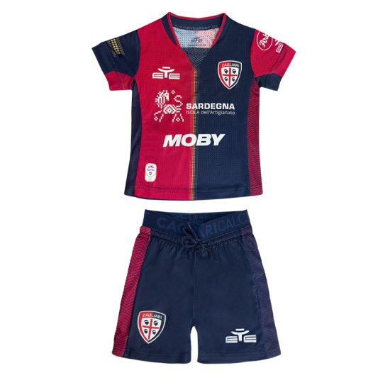 Kit de niño Cagliari Calcio 2024/25 hogar Kit de niño Cagliari Calcio 2024/25 hogar