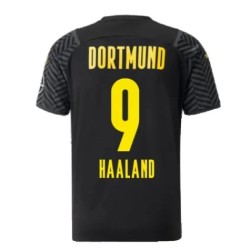 Camiseta de visitante HAALAND BVB Borussia Dortmund 2021/22 para niños