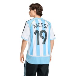Camiseta Retro Local Argentina 2006 para Hombre Messi #19