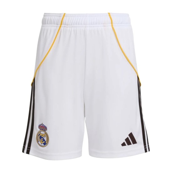 Pantalones cortos local del Real Madrid 2025/26 para niño Pantalones cortos local del Real Madrid 2025/26 para niño