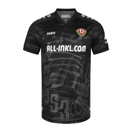 Niño Camiseta visitante Dynamo Dresden 2025/26 - Negra Niño Camiseta visitante Dynamo Dresden 2025/26 - Negra