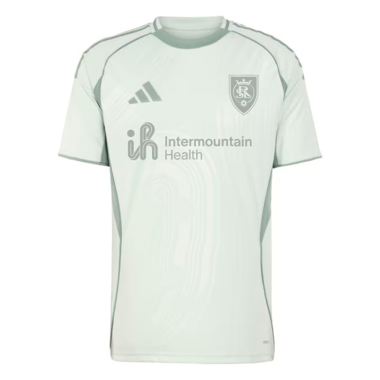 Camiseta Niño Real Salt Lake 2025 Tercera Pre Partido Verde