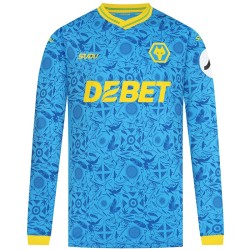 Niños Wolverhampton Wanderers 2025/26 Tercer Camiseta de Manga Larga