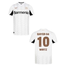 Camiseta Away Bayer 04 Leverkusen 2024/25 - WIRTZ 10 para hombre Camiseta Away Bayer 04 Leverkusen 2024/25 - WIRTZ 10 para hombre