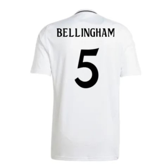 Camiseta de casa BELLINGHAM Real Madrid 2024/25 para niños Camiseta de casa BELLINGHAM Real Madrid 2024/25 para niños