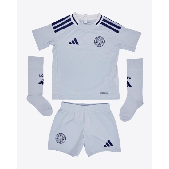 Kit de tercer lugar de niños Leicester City 2024/25