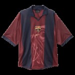 Camiseta Hombre FC Barcelona X TRAVIS SCOTT Retro 2000/01 Home Esqueleto