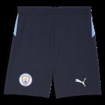 Pantalones Cortos Locales Negros Manchester City 2025/26 Mujer